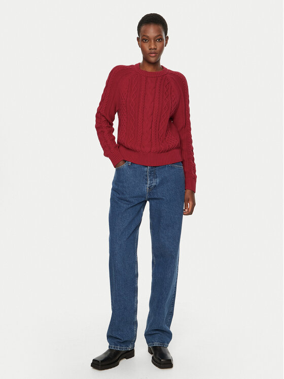 Gap Gap Sweater 626355-05 Piros Regular Fit