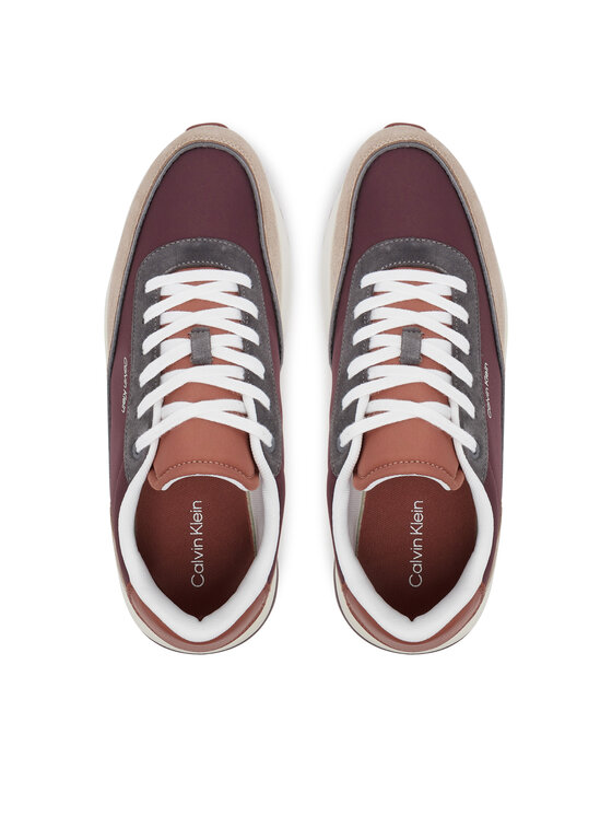 Calvin Klein Calvin Klein Sneakers Low Top Lace Up Repreve Mix HM0HM01714 Braun