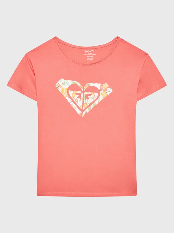 Roxy T-Shirt Day and Night ERGZT03903 Rosa Regular Fit