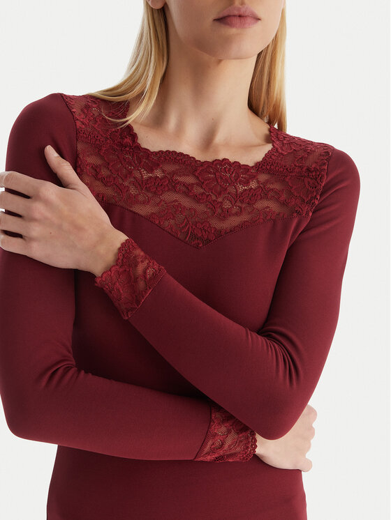 Ysabel Mora Ysabel Mora Lenjerie de corp termoactivă partea de sus 70005 Roz Slim Fit