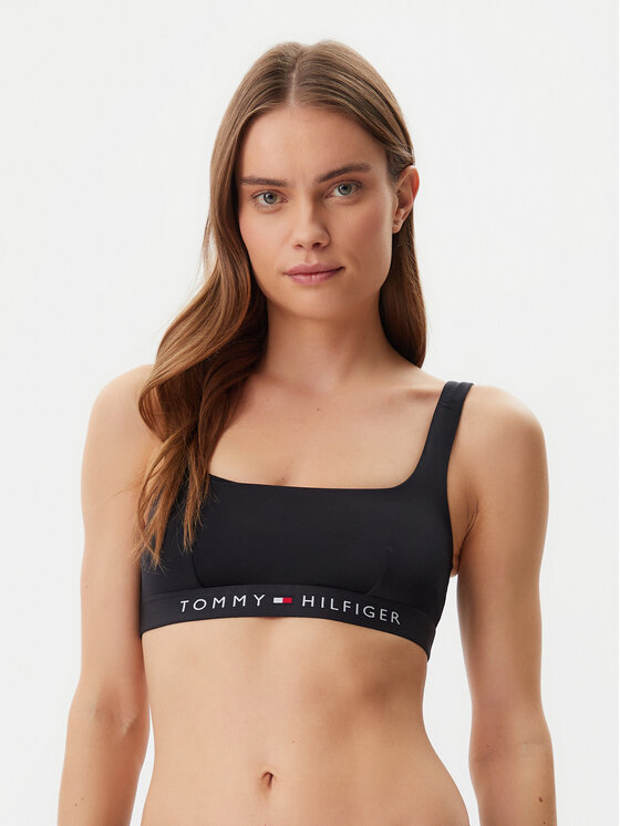 Tommy Hilfiger Tommy Hilfiger Vrchní část bikin UW0UW04108 Černá