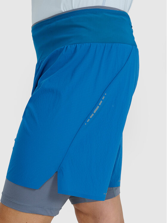 4F 4F Szorty sportowe TRAIL RUNNING Granatowy Regular Fit