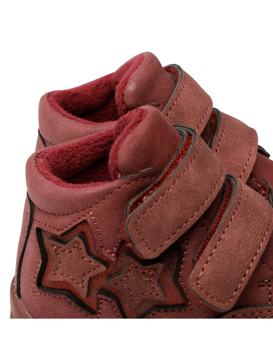 Nelli Blu Nelli Blu Gležnjarji CM211112-81 Bordo rdeča