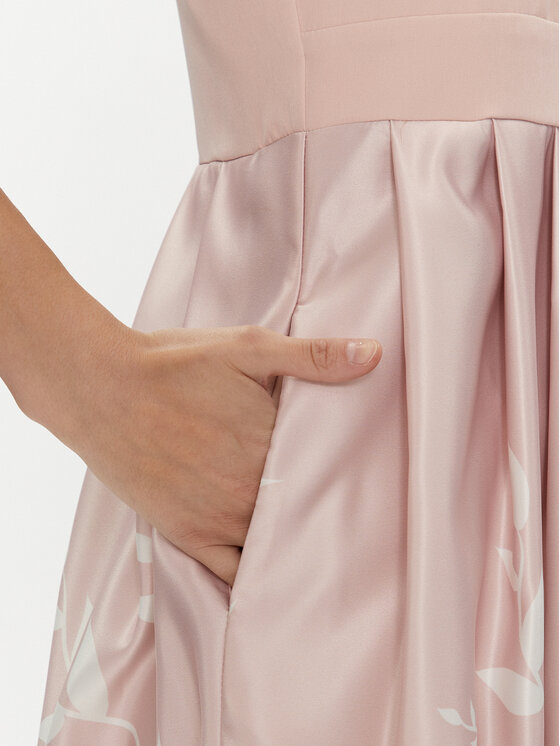 Rinascimento Rinascimento Rochie de seară CFC0117507003 Roz Regular Fit