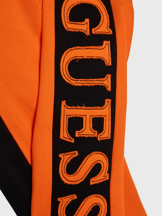 Guess Guess Pantaloni da tuta N3RQ12 KA6R3 Arancione Regular Fit