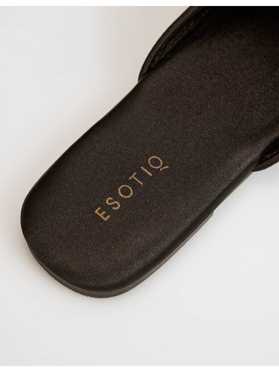 Esotiq Esotiq Klapki 44681 Czarny