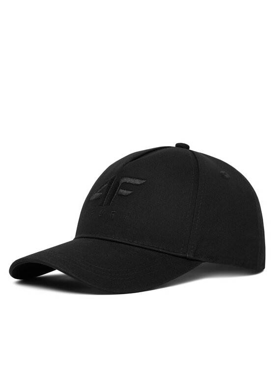 4F 4F Καπέλο Jockey 4FSS23ACABF116 Μαύρο