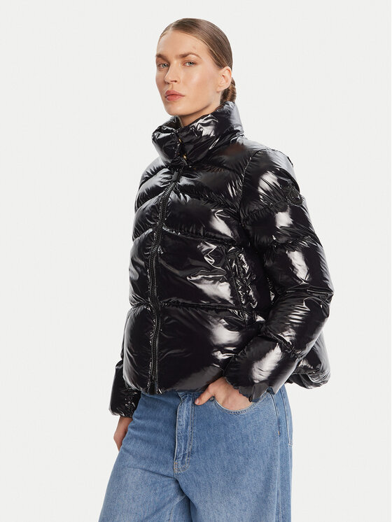 PINKO PINKO Зимно яке Caban 101598 A2P7 Черен Regular Fit