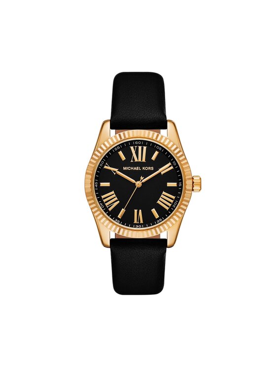 Montre femme Michael Kors MK4748 - Bracelet Cuir Noir sur