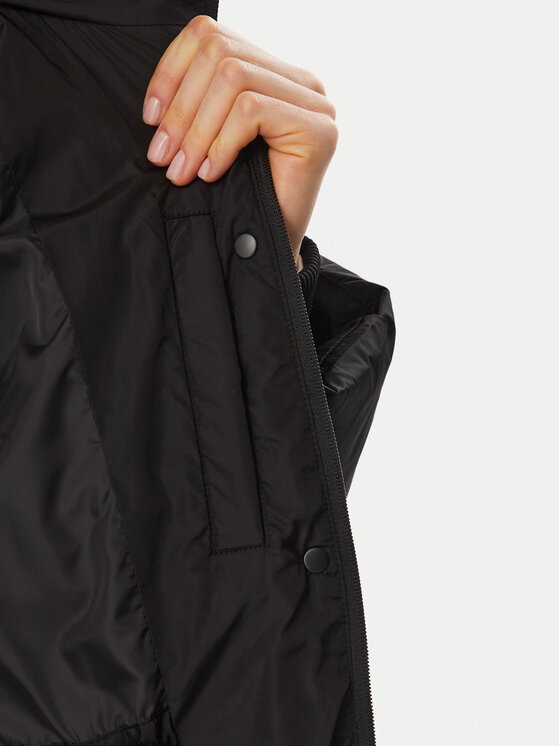 KARL LAGERFELD KARL LAGERFELD Winterjacke B4W15060 Schwarz Regular Fit