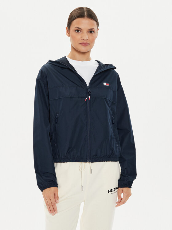Windjacke Tommy Jeans, Größe XXS Dunkelblau Chicago DW0DW19302