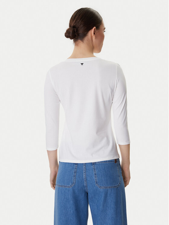 Weekend Max Mara Weekend Max Mara Blúz Multia 2615971011 Fehér Regular Fit