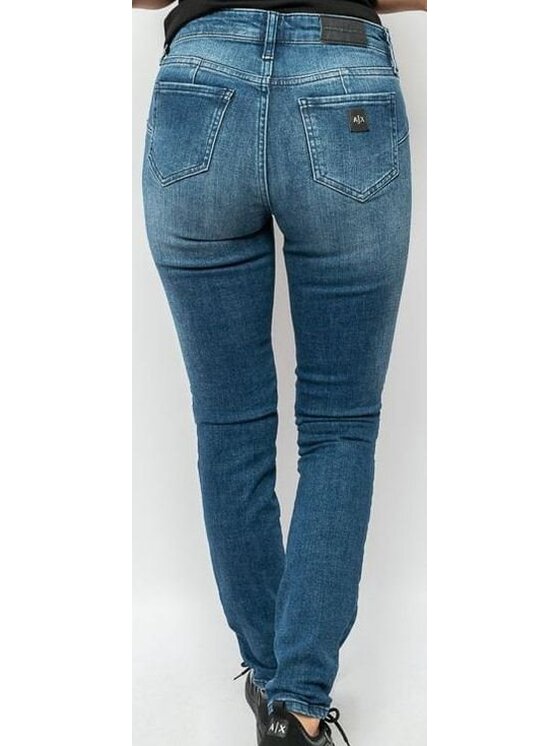 Armani Exchange Armani Exchange Jeansy 6RYJ69 Y12GZ Modrá Super Skinny Fit