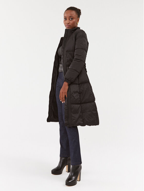 Guess Guess Зимно палто W3BL84 WEX12 Черен Regular Fit