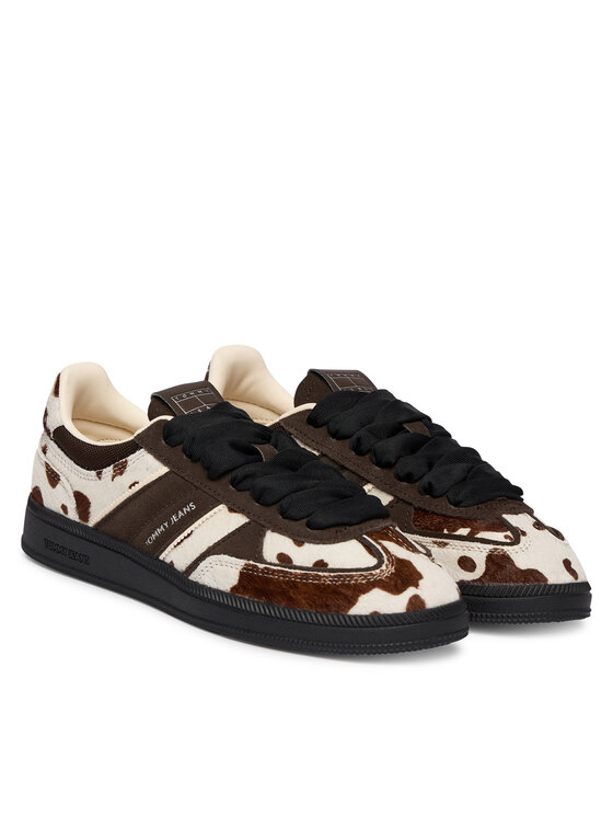 Tommy Jeans Tommy Jeans Sneakers The Greenwich Edge Calf Hair EN0EN03007 Braun