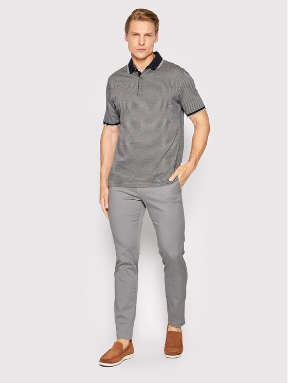 Pantaloni chino 4134 16245 Grigio Regular Fit