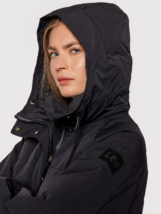 Lee Lee Giubbotto invernale Puffer L56IXW01 112140309 Nero Relaxed Fit