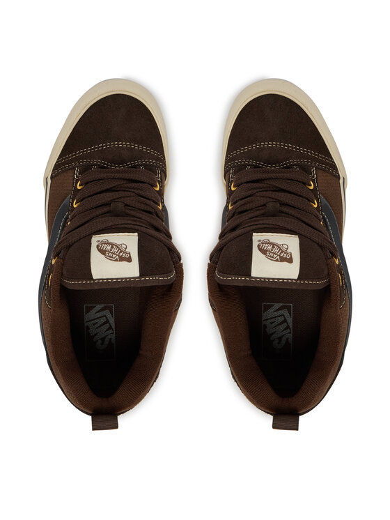 Vans Vans Πάνινα παπούτσια Knu Skool VN000D22DFO1 Καφέ