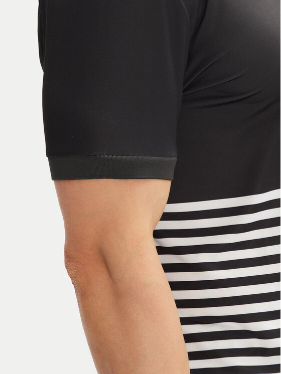 BOSS BOSS Polo majica Paddy Striped C1 50539506 Črna Regular Fit