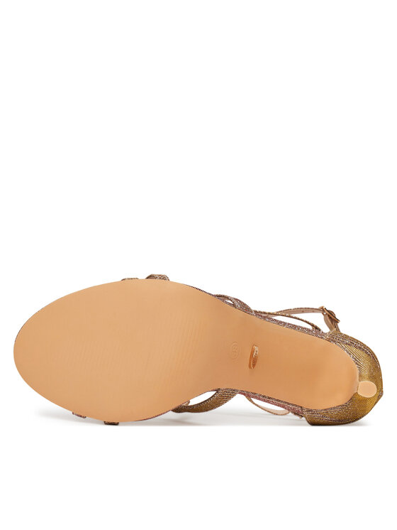 DeeZee DeeZee Sandały F89725-88 Złoty