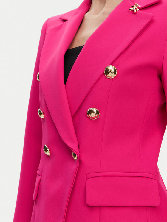 Maryley Maryley Giacca da abito 25EB139/43AL Rosa Regular Fit