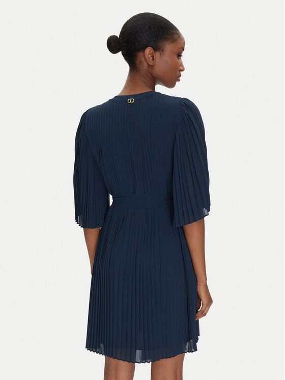 TWINSET TWINSET Koktélruha 251TP2051 Sötétkék Loose Fit