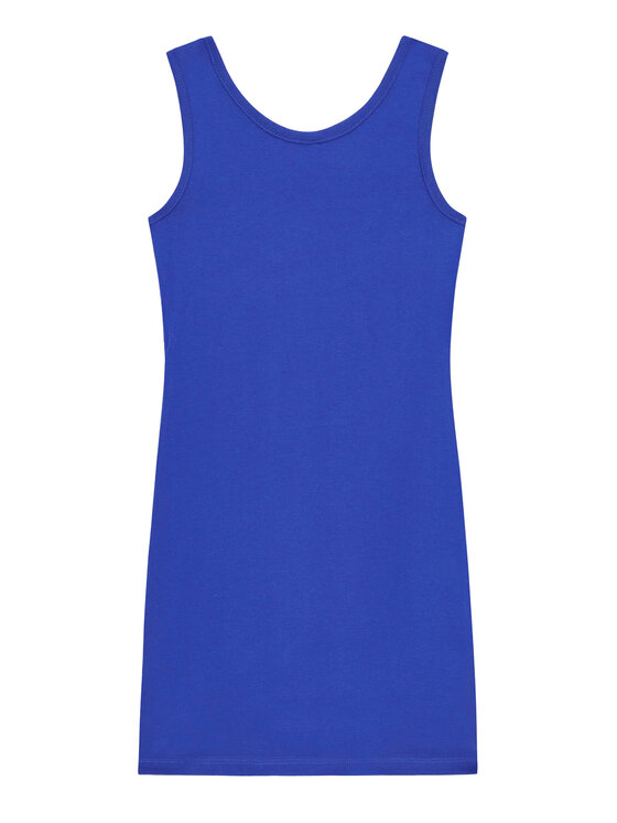 Guess Guess Každodenné šaty J6GK30 J1314 Modrá Slim Fit