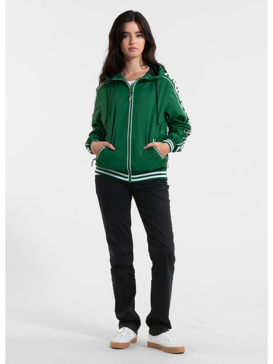 トップス COURTNEY DAMSKA KURTKA JEANSOWA LEE ZIP CROPPED RIDER BELLEVILLE