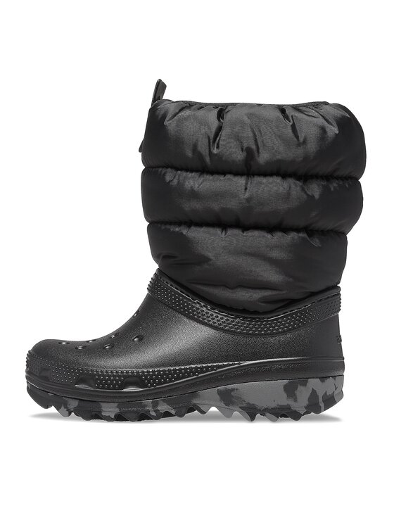 Crocs Crocs Μπότες Χιονιού Crocs Classic Neo Puff Boot T 207683 Μαύρο