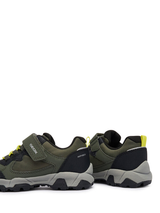Geox Geox Sneakersy J Magnetar Boy B Abx J463ZB 050FU C0914 S Tmavě zelená