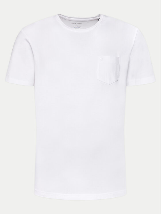 Pierre Cardin Pierre Cardin Marškinėliai C5 21020.2079 Balta Regular Fit