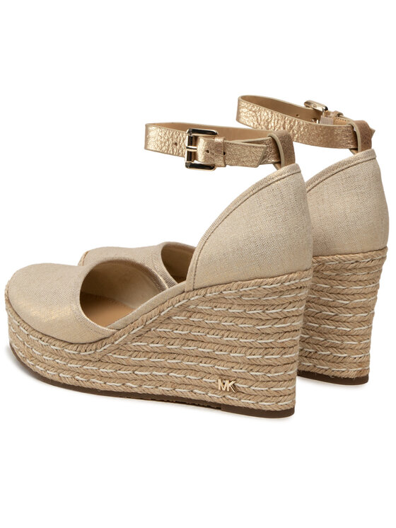 MICHAEL Michael Kors Espadrilės Kendrick Wedge 40S1KNMS1D Auksinė |  Modivo.lt