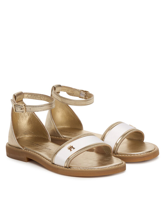 Tommy Hilfiger Tommy Hilfiger Sandále T4A2-34431-0517 D Zlatá