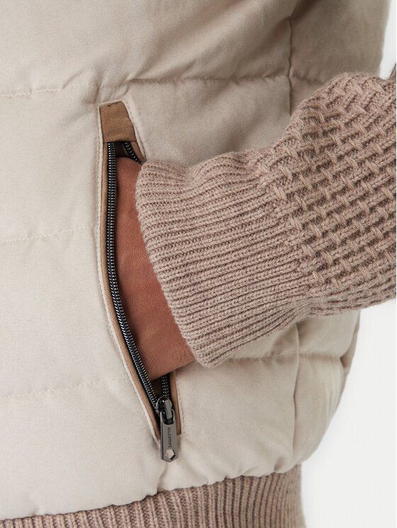 Milestone Milestone Übergangsjacke MSDream 530372 11165 Beige Regular Fit