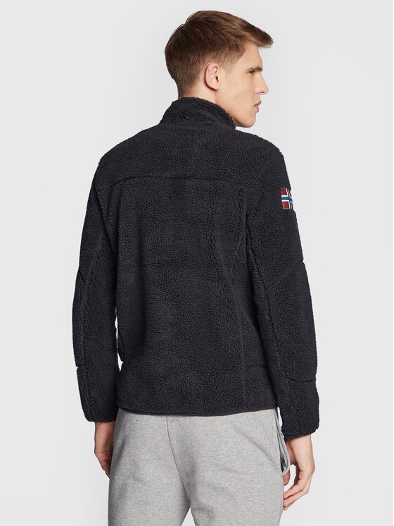 Napapijri Napapijri Fleecejacke Yupik NP0A4GNT Schwarz Regular Fit