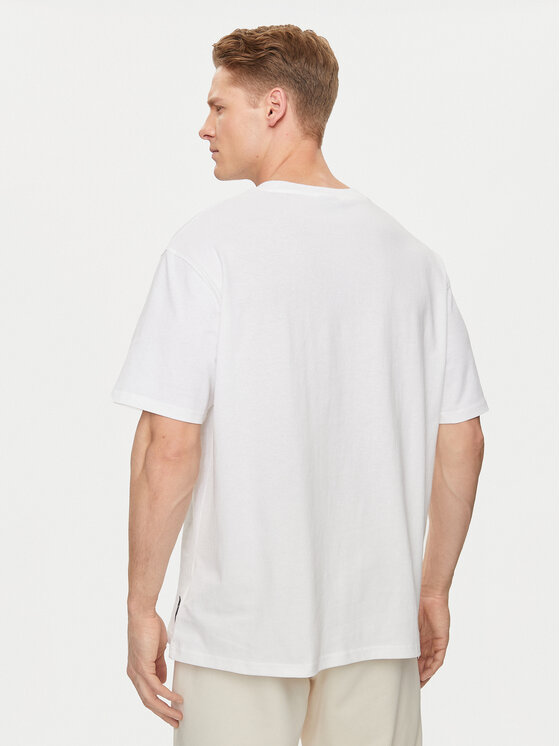 Puma Puma T-krekls Hoops Deck 624776 Balts Regular Fit