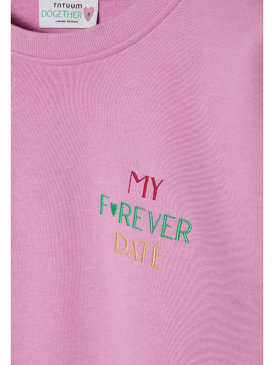 TATUUM TATUUM Bluza GINGER Różowy Oversize