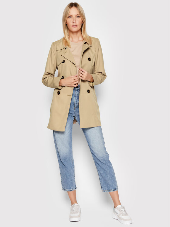 ONLY ONLY Trench Valerie 15191821 Bež Regular Fit