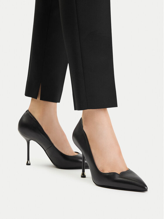 Liu Jo Pantofi cu toc subțire Demi 04 SF5003 P0062 Negru