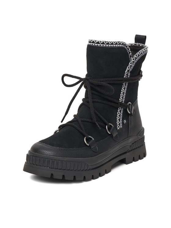 Rieker Rieker Schnürschuhe CEO-W2175-00 Schwarz