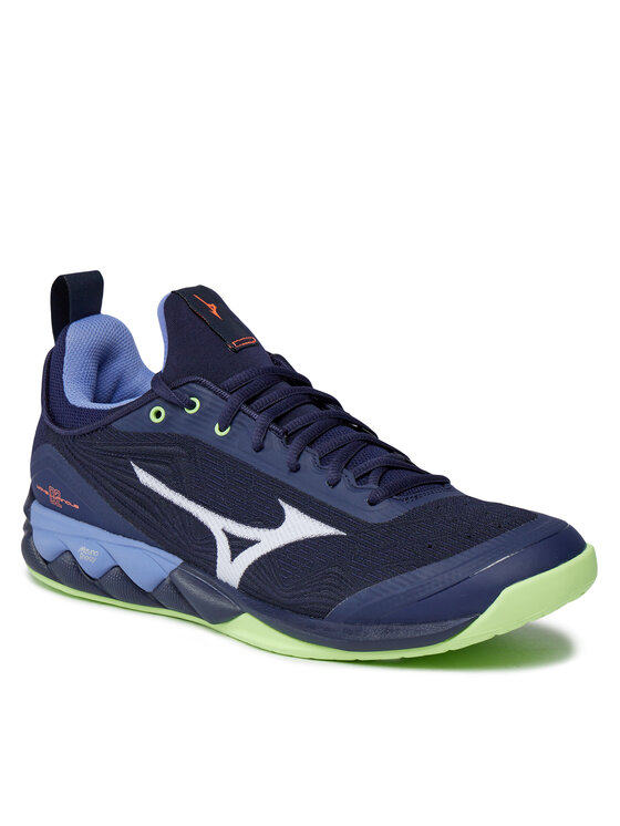 Mizuno Chaussures pour sport en salle Wave Luminous 2 V1GA2120 Bleu ...