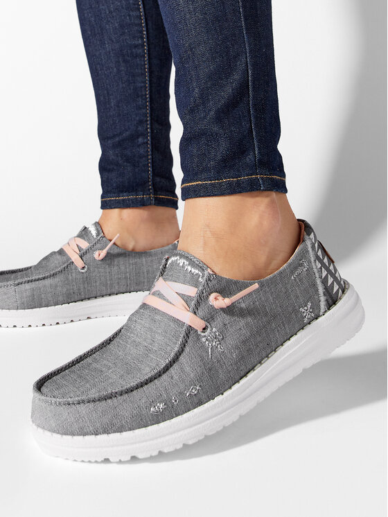 Hey Dude Hey Dude Halbschuhe Wendy Boho 40054-030 Grau