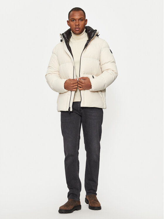 Woolrich Woolrich Pūkinė striukė Sierra CFWOOU0847MRUT3107 Smėlio Regular Fit
