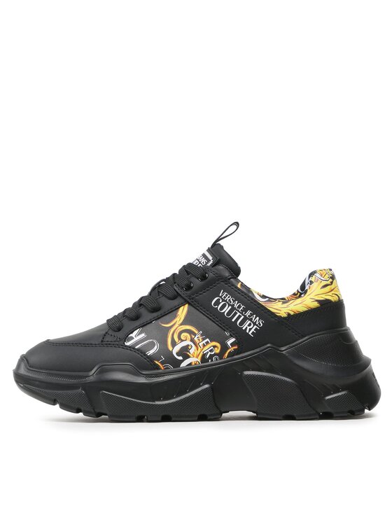 Versace Jeans Couture Versace Jeans Couture Tenisice 74YA3SC2 Crna