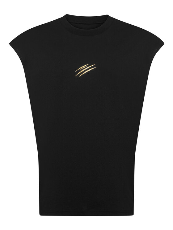 Plein Sport Plein Sport Tank top 24105 Czarny Regular Fit