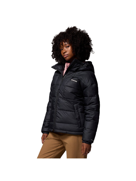 Columbia Columbia Kurtka przejściowa Pike Lake III Hooded Jacket Czarny Regular Fit