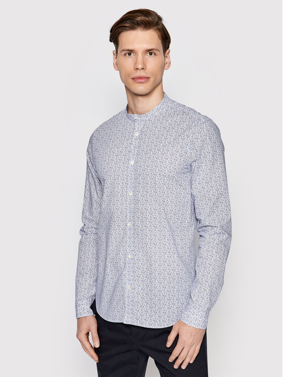Manuel Ritz Manuel Ritz Koszula 3232E604L 223284 Niebieski Regular Fit
