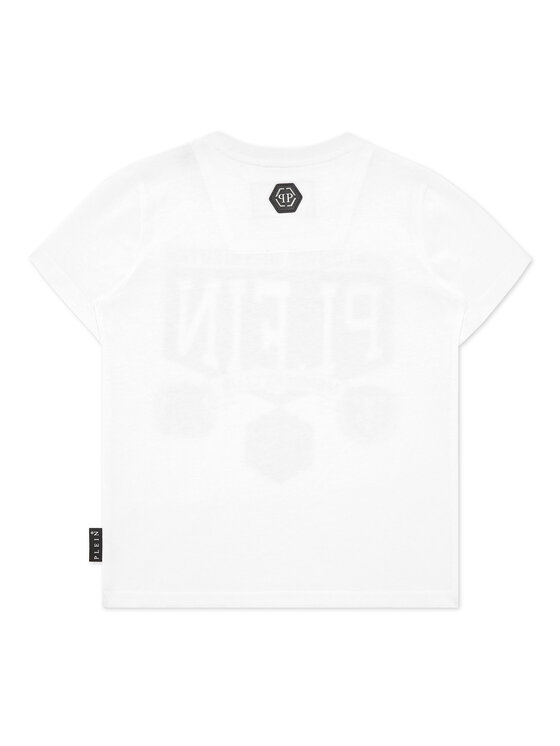 PHILIPP PLEIN PHILIPP PLEIN T-Shirt 19973 Biały Regular Fit