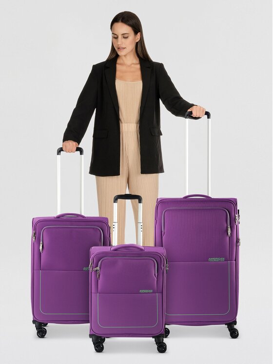 American Tourister American Tourister Komplet walizek 330671 Fioletowy