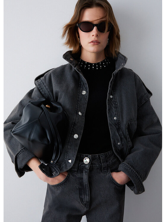 Liu Jo Liu Jo Jeans PA6066D505001297 Nero Regular Fit